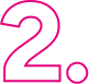 Número 2 en negrita y borde rosa sobre fondo transparente.