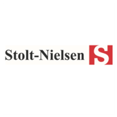 Logo de Stolt-Nielsen con el nombre en negro y una "S" roja dentro de un cuadrado a la derecha.